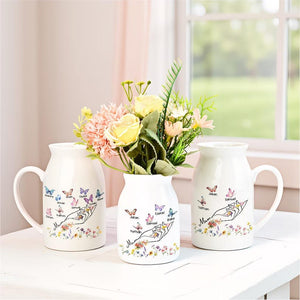 Personalized Mothers Day Gifts for Mum Flower Vase First Mothers Day Flower Vase Moms Gifts for Mama/Mum/Mummy, Mother's Day Gifts from Kids