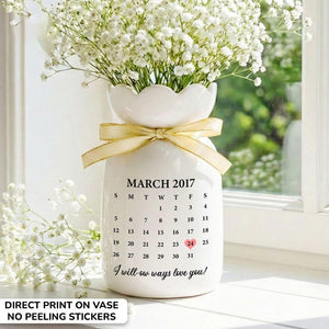 Personalized 9th Anniversary Willow Vase, Willow Tree Flower Vase, 9th Anniversary Gift for Wife,9th Anniversary Willow Tree,Gift for Couple