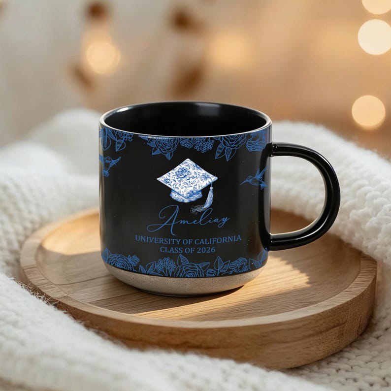 Personalized Graduation mug,Custom Gift for Grad,Graduation Gift for Her,Perfect College, High School,Best Friend Grad Gift,Birthday Gift.PD
