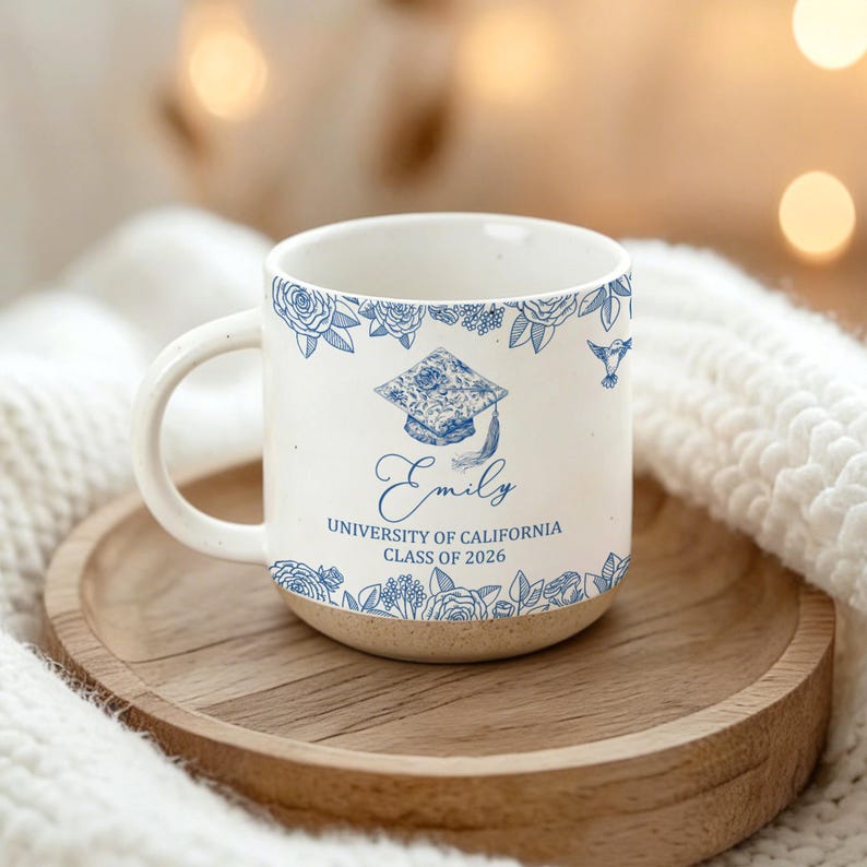 Personalized Graduation mug,Custom Gift for Grad,Graduation Gift for Her,Perfect College, High School,Best Friend Grad Gift,Birthday Gift.PD
