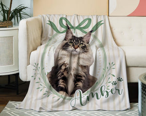 Personalized Dog Blanket, Pet Name Blanket