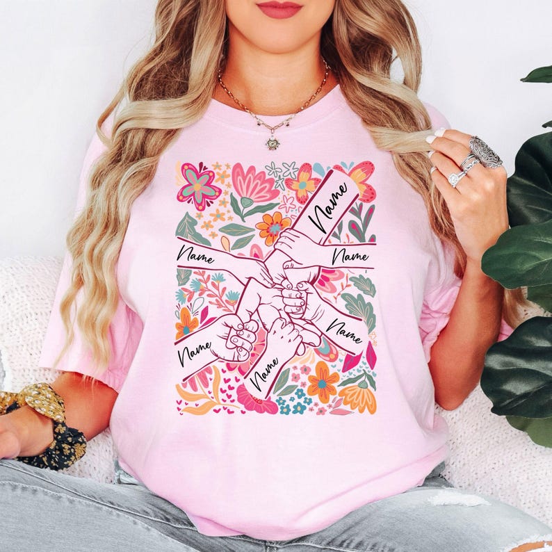 Custom Mom And Daughter Shirt, Personalized Mother Daughter Shirt, Pinky Promise Shirt, Mom Gift Shirt, Family Love Shirt