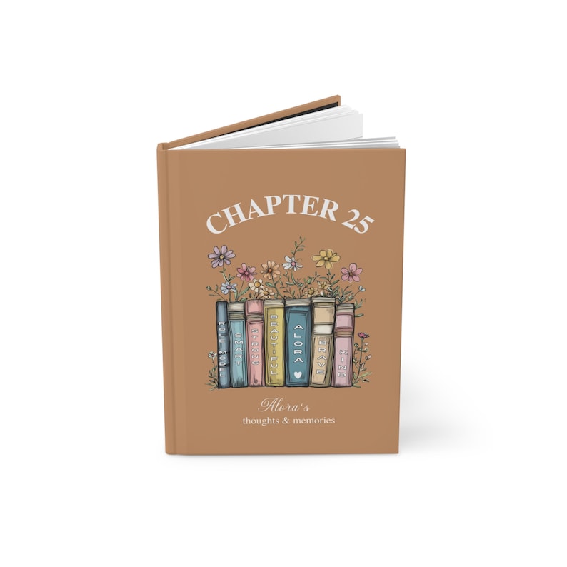 Chapter 16th Birthday Gift Journal, Personalized Chapter 18 Name Journal, Chapter 13, Birthday Notebook for 16th, 21st, 25th Birthday Gift