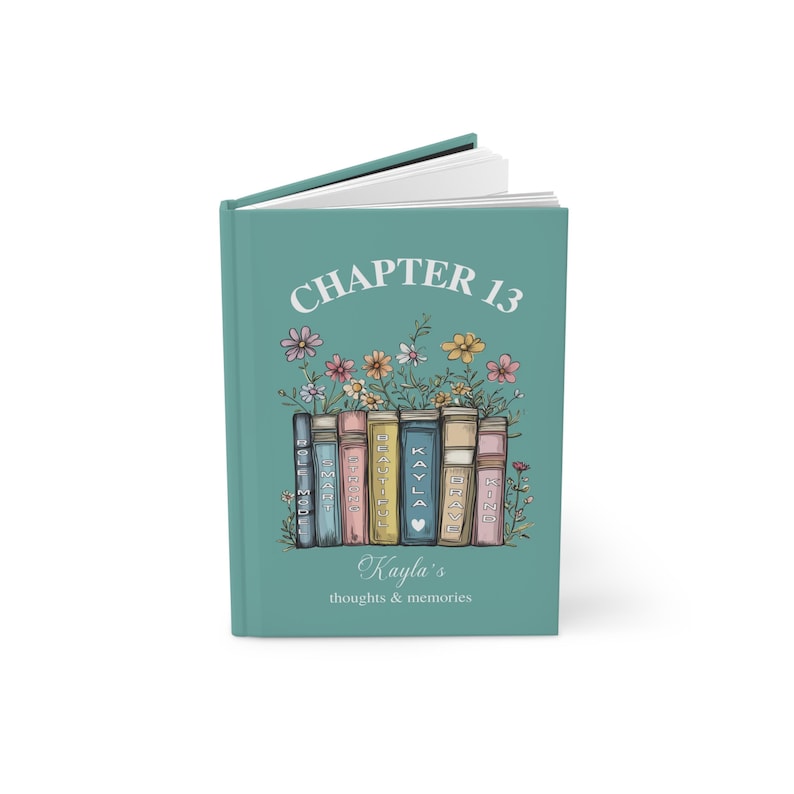 Chapter 16th Birthday Gift Journal, Personalized Chapter 18 Name Journal, Chapter 13, Birthday Notebook for 16th, 21st, 25th Birthday Gift