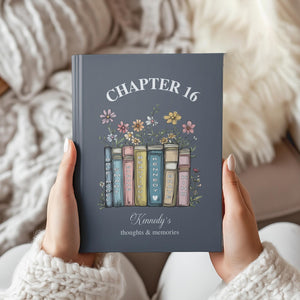 Chapter 16th Birthday Gift Journal, Personalized Chapter 18 Name Journal, Chapter 13, Birthday Notebook for 16th, 21st, 25th Birthday Gift