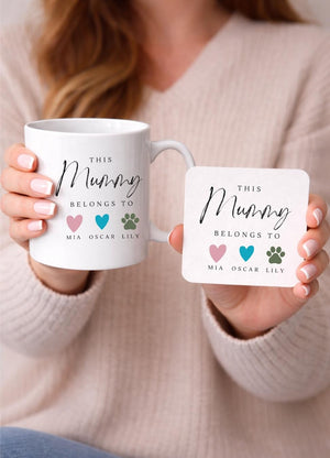 Personalised Mothers Day Gift, Custom Mug Gift For Mum, Birthday Gift, Gift For Her, Personalised Mom Gifts, Dog Mum