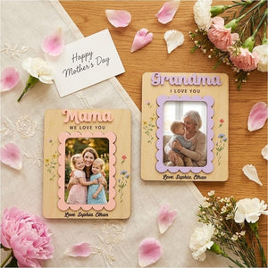 I Love You Photo Magnet | Perfect Gift Photo Frame | Gift for Mom | Grandma | Mothers Day Picture Frame | Fridge Magnet | Birthday Gifts