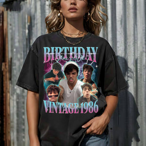 Personalized Vintage Photo 18th Birthday Shirt, Funny Look Who's 18 Tee, Turning 18 Celebration Party Outfit, Gift for Daughter from Mom