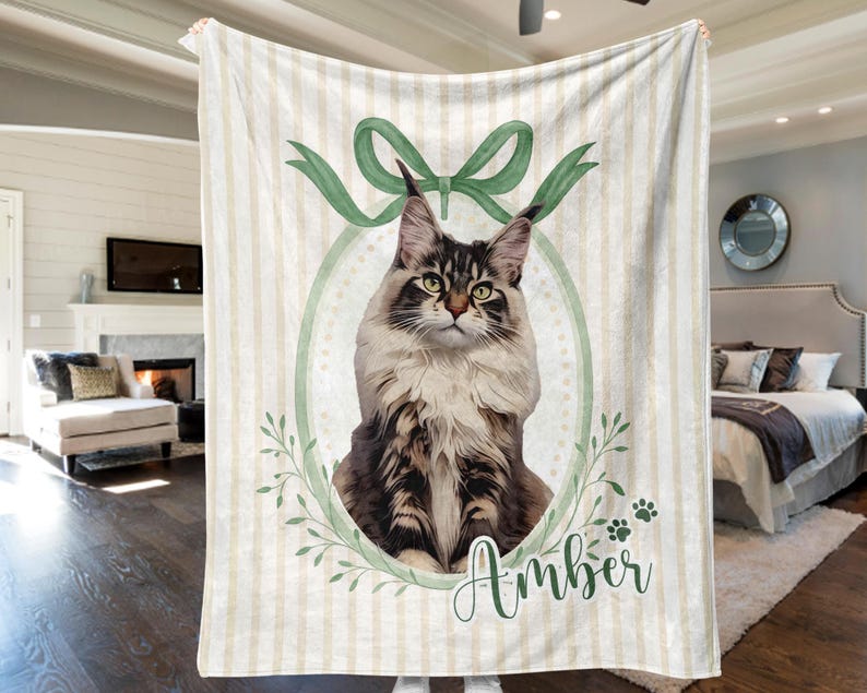 Personalized Dog Blanket, Pet Name Blanket