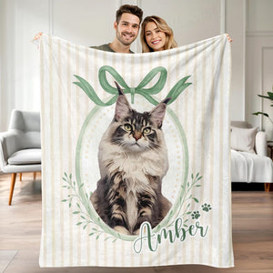 Personalized Dog Blanket, Pet Name Blanket