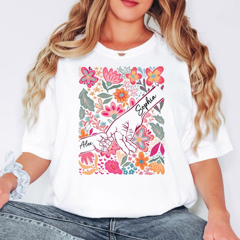 Custom Mom And Daughter Shirt, Personalized Mother Daughter Shirt, Pinky Promise Shirt, Mom Gift Shirt, Family Love Shirt