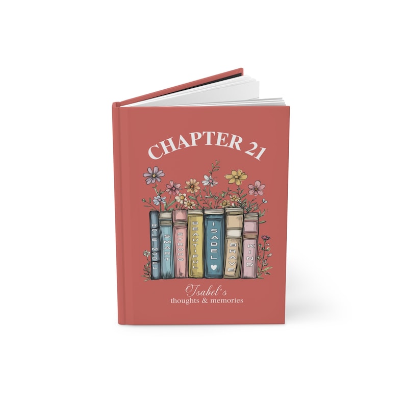 Chapter 16th Birthday Gift Journal, Personalized Chapter 18 Name Journal, Chapter 13, Birthday Notebook for 16th, 21st, 25th Birthday Gift