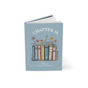 Chapter 16th Birthday Gift Journal, Personalized Chapter 18 Name Journal, Chapter 13, Birthday Notebook for 16th, 21st, 25th Birthday Gift