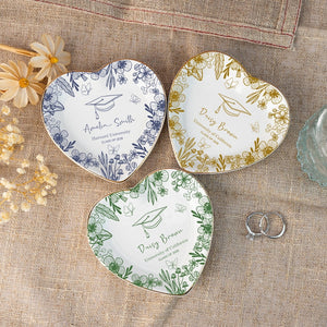 2026 Graduation Gift,Personalized Graduation Jewelry Dish,Graduation Trinket Dish,Ring Dish for Graduation,Graduation Gifts for Daughter