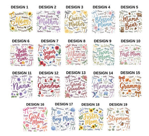 Custom Mom Shirt, Personalized Mom Shirt, Mothers Day Gift Shirt, Choose Your Design Shirt, Floral Mom Tee, Gift For Mom