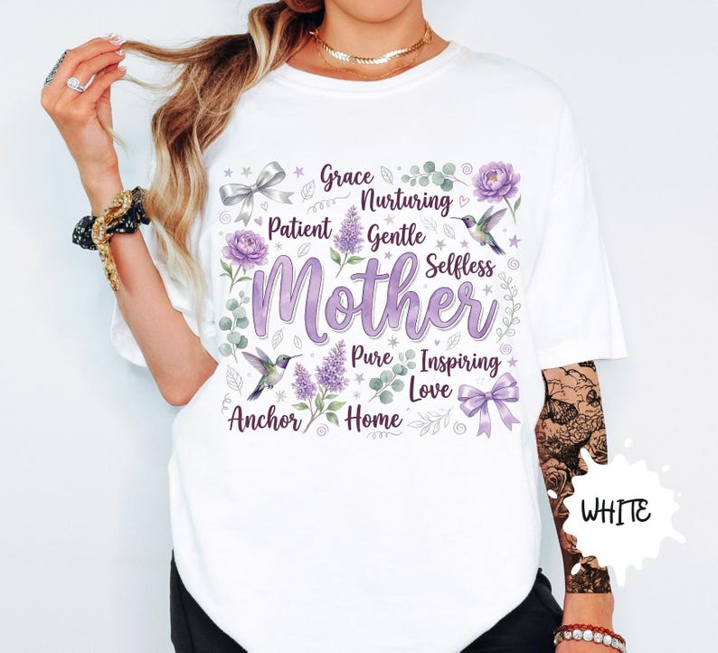 Custom Mom Shirt, Personalized Mom Shirt, Mothers Day Gift Shirt, Choose Your Design Shirt, Floral Mom Tee, Gift For Mom