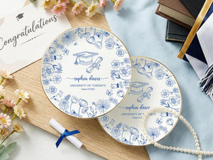 2026 Graduation Gift,Personalized Graduation Jewelry Dish,Class of 2026 Gift,Graduation Trinket Dish,Graduation Party Gift,Memorial Gift