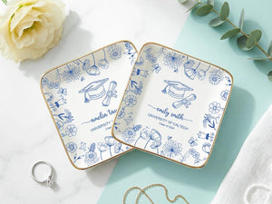 2026 Graduation Gift,Personalized Graduation Jewelry Dish,Class of 2026 Gift,Graduation Trinket Dish,Graduation Party Gift,Memorial Gift