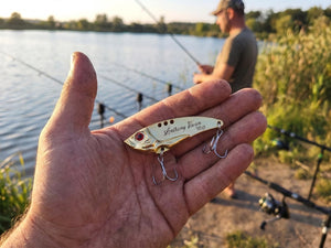 Personalized Engraved Fishing Lure, Custom Stainless Steel Lure with Gift Box, Fisherman Gift for Dad Husband Grandpa, Father's Day Gift
