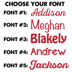 Personalized Santa Sack, Christmas Santa Sack, Santa bag, Add Your Child's Name