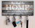 Personalized Key Ring Holder, Family Key Holder, Home Key Rack, Couples Key Hanger, Housewarming Gift, Wall Mount Key Holder, Custom Key