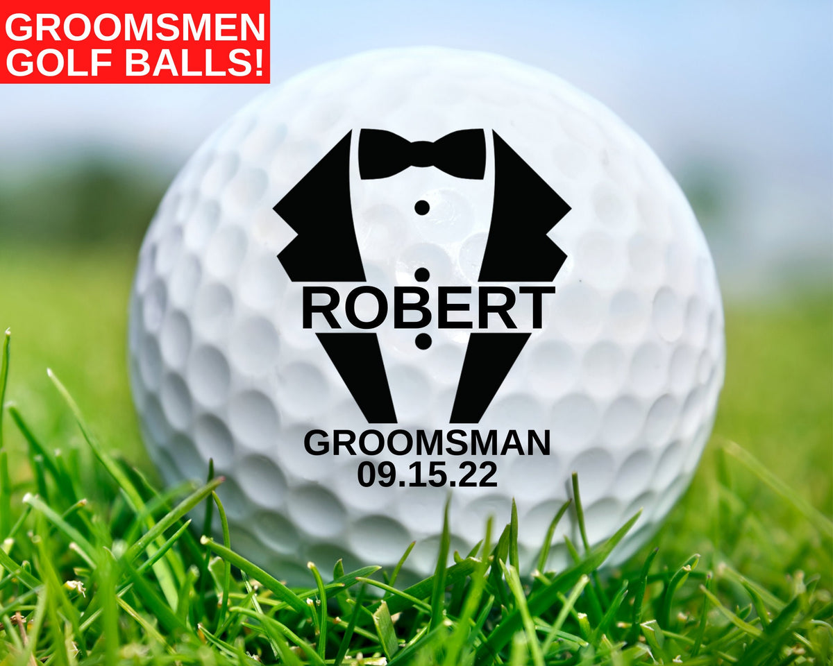 Personalized Groomsmen Golf Balls, Groomsmen Golf Gifts, Groomsmen Gifts, Groomsmen Gifts Personalized, Groomsman Gift, Groomsman Golf Balls