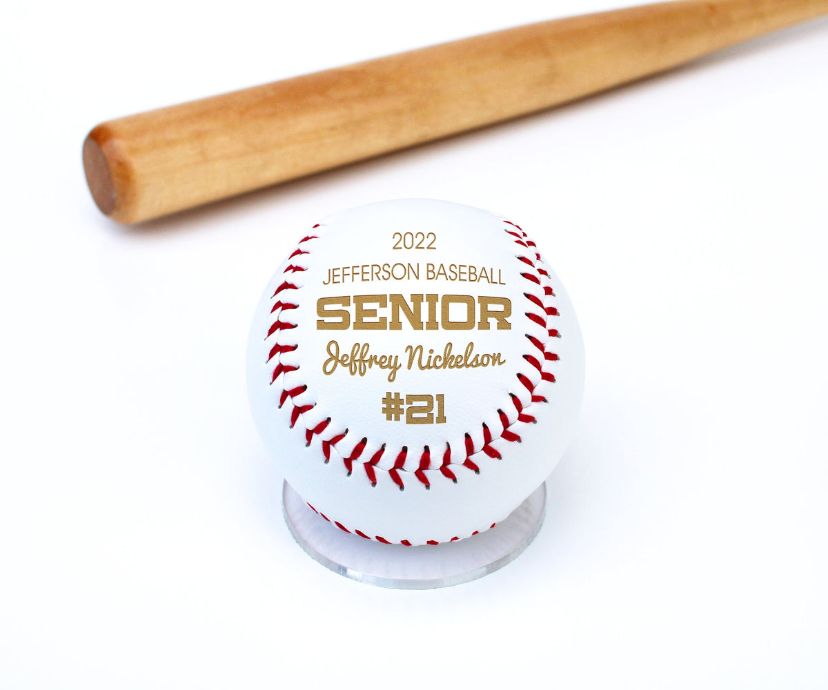 Personalized Senior Baseball, Custom Seniors Baseball High School Team Gift, Personalized Coach Gift, Baseball Team Gift -BALL-BASE-SENIOR