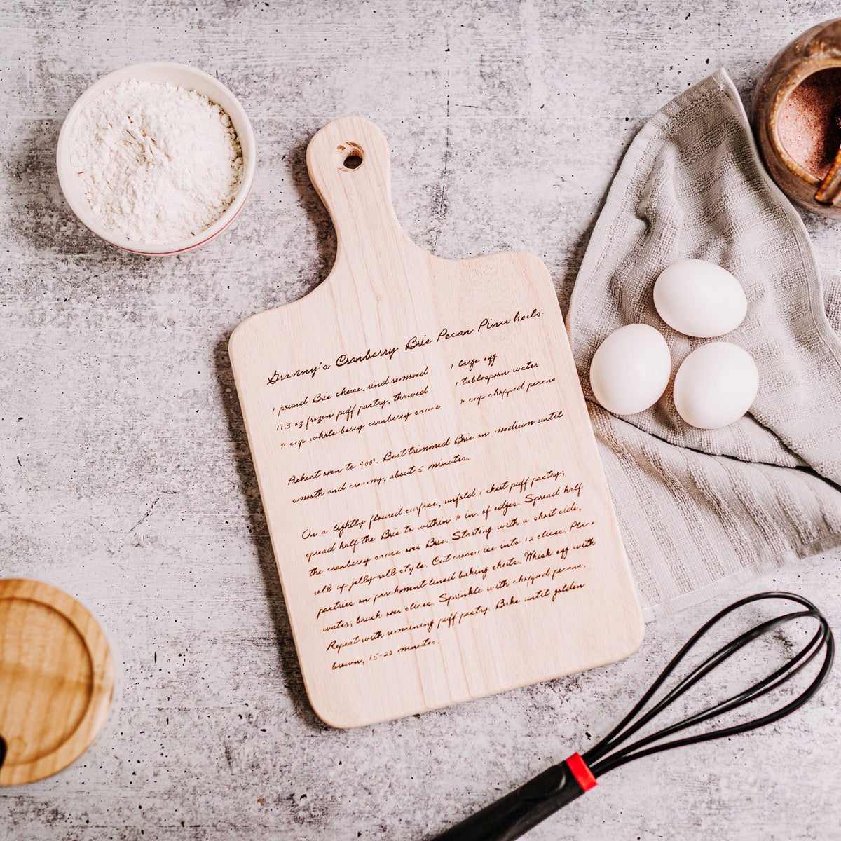 Handwritten Recipe Cutting Board, Wooden Boards With Handwriting, Christmas Gift, Engraved Cutting Board, Custom Cutting Board, Recipe Gift, Housewarming