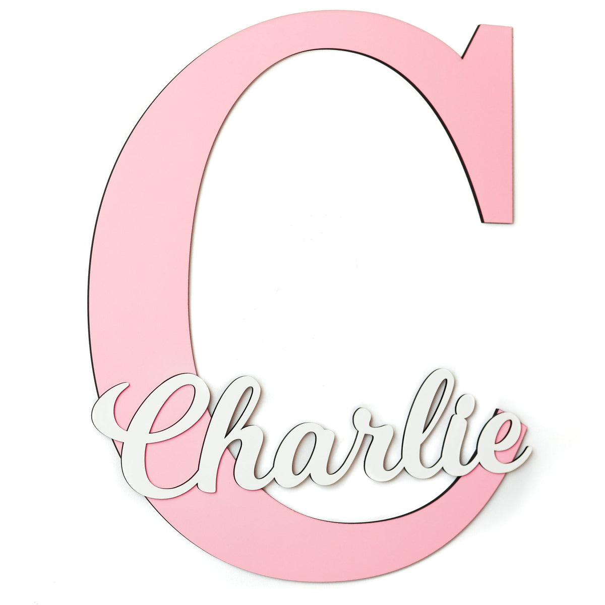 Custom Wooden Wall Name Sign Wood Big Letters Modern Nursery Bedroom Baby Boys Girls Decor Sign Room Block Letter Ester Gift For Kid