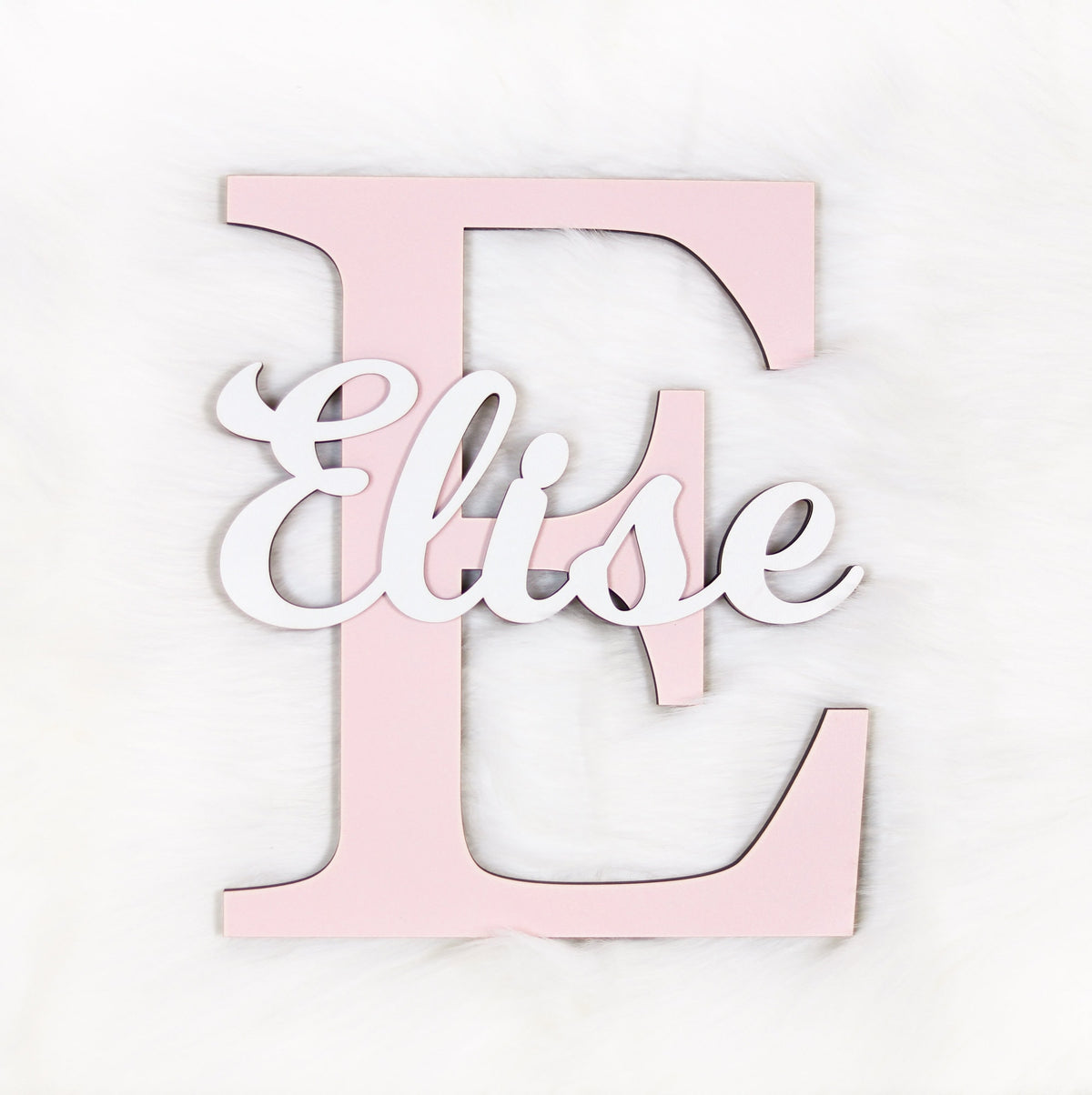 Custom Wooden Wall Name Sign Wood Big Letters Modern Nursery Bedroom Baby Boys Girls Decor Sign Room Block Letter Ester Gift For Kid