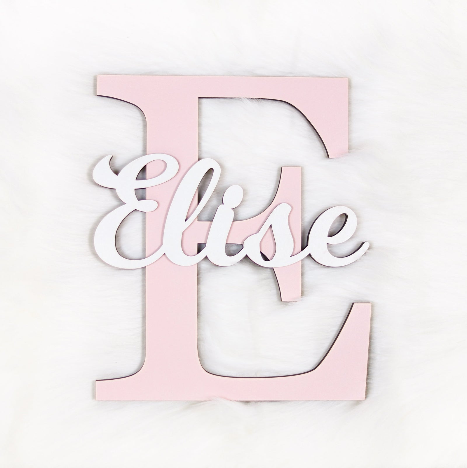 Custom Wooden Wall Name Sign Wood Big Letters Modern Nursery Bedroom Baby Boys Girls Decor Sign Room Block Letter Ester Gift For Kid