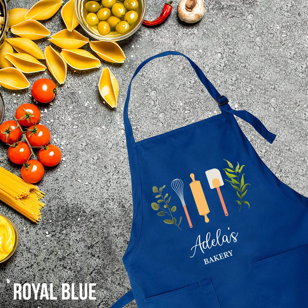 Customized Apron, Baking Apron, Baker Gift, Personalized Gift, Cute Apron For Women Men, Cute Cotton Apron, Printed Apron, Cookie Baker Gift