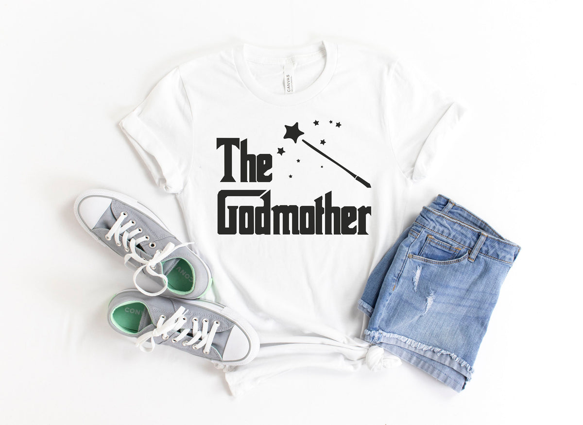 Godmother Shirt for Mothers Day Gift, Godmother Tshirt for New Godmother, Godmother Birthday T Shirt for Women, Godmother Gift Proposal
