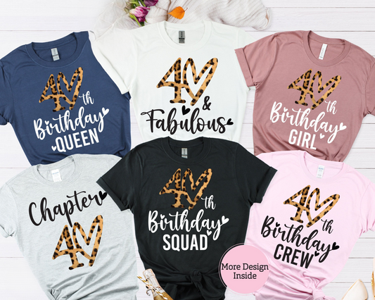 40th Birthday Squad Shirt, 40th birthday gifts for women, Birthday Crew Shirt,1985 Group Shirts , 40th Birthday Party top,Happy Birthday tee