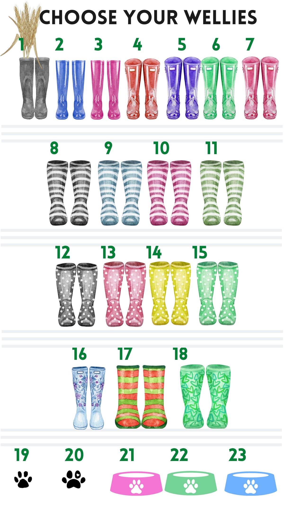 Personalised Mums Birthday Flower Vase, Birthday Vase Gift, Ceramic Wellie Vase, Gift For Mum, Mum Gift, Nanny Gift, Gift For Grandma