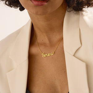 Custom Name Necklace, Personalized Name Necklace, Birthday Gift for Her, Mother's Day Gift, Gift for Mom