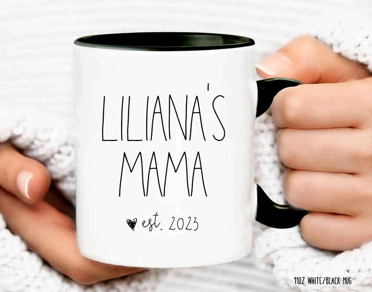 Mama Mug, New Mom Gift Ideas, First Time Mom Gift, New Parent Gift, Mommy Coffee Mug