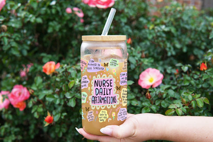 Nurse Appreciation Gift, Nurse Gift, Affirmations,Nurse ,Personalized Nurse Gift,Rn Gift, Nurse Personalized Tumbler, Rn Grad Gift