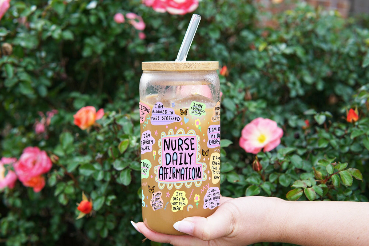 Nurse Appreciation Gift, Nurse Gift, Affirmations,Nurse ,Personalized Nurse Gift,Rn Gift, Nurse Personalized Tumbler, Rn Grad Gift