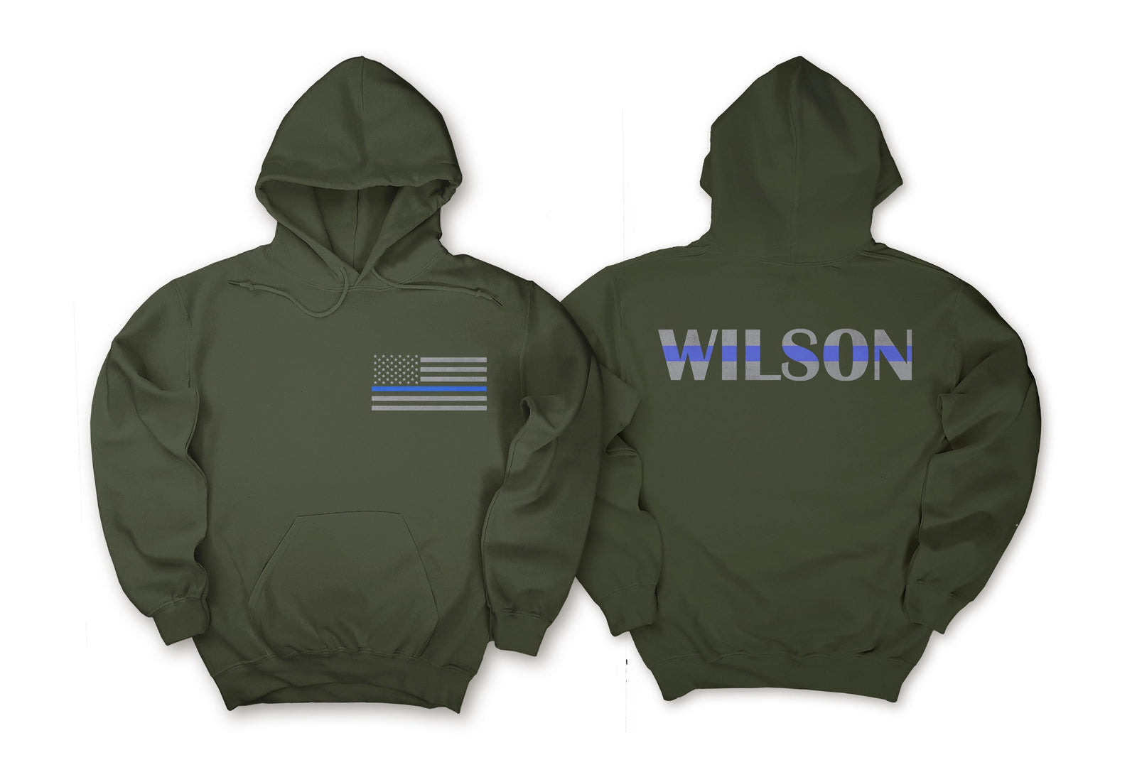 Custom Blue Line American Flag Shirt, Police Officer Gift, Custom Police Gift, Thin Blue Line Shirt, Law Enforcement Shirts, Gift for police