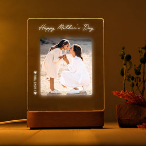 Photo Night Light for Mother's Day Gift - Gift for Mom - Mother Gift - Best Mom Ever - First Mothers Day - Picture Gift Ideas - Mommy Gifts