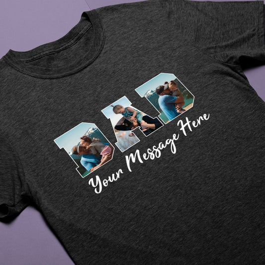 Custom Photo Dad Shirt,Father s Day Shirt,Custom Photo Shirt For Dad,Custom Dad Tee, Custom Picture Gift For Dad, Personalized Gifts For Dad