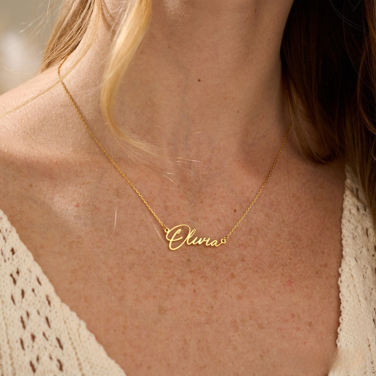 Custom Name Necklace, Personalized Name Necklace, Birthday Gift for Her, Mother's Day Gift, Gift for Mom