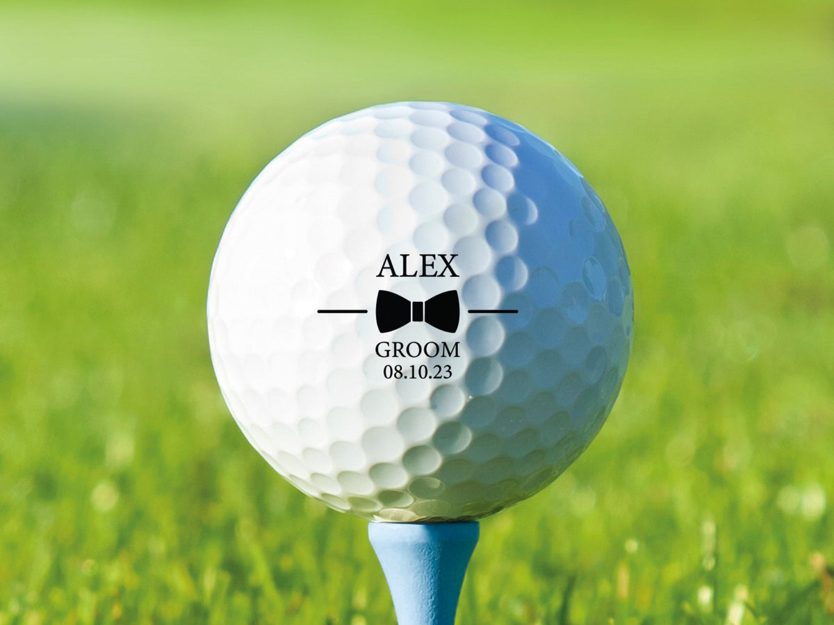 Personalized Golf Ball, Groomsman Gift, Best Man Gift, Best Man Golf, Best Man Proposal, Groomsman Proposal, Wedding Party, Gift For Wedding