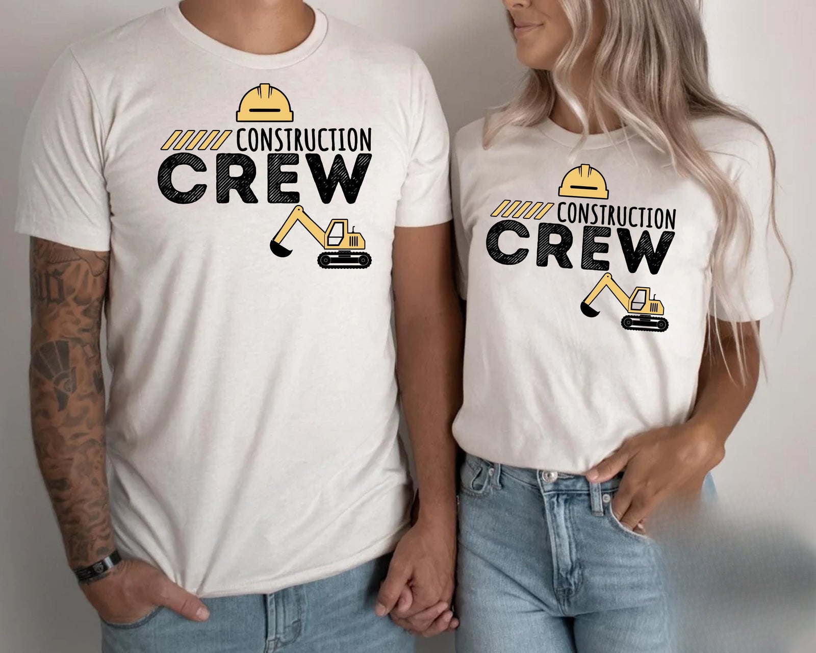 Construction Crew Matching Shirts, Birthday Construction Shirts, Three and Diggin' It, Excavator Birthday, Bday Boy Tee, Dump Truck Birthday