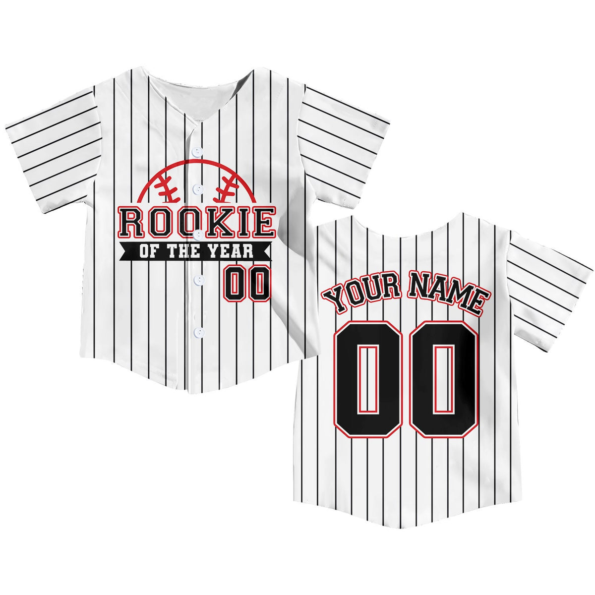 Personalized Mommy Daddy Of the Rookie Baseball Jersey, Custom Name Number Shirt, Rookie Of The Year Jersey, Family Matching Outfits