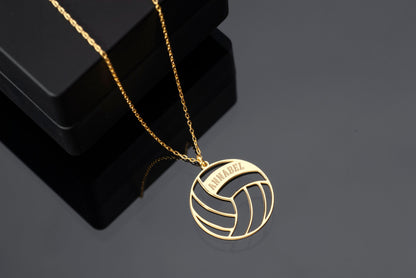 Personalized Volleyball Name Necklace, Custom Volleyball Necklace , Volleyball Mom Necklace, Volleyball Gift, Gift for Volleyball Player