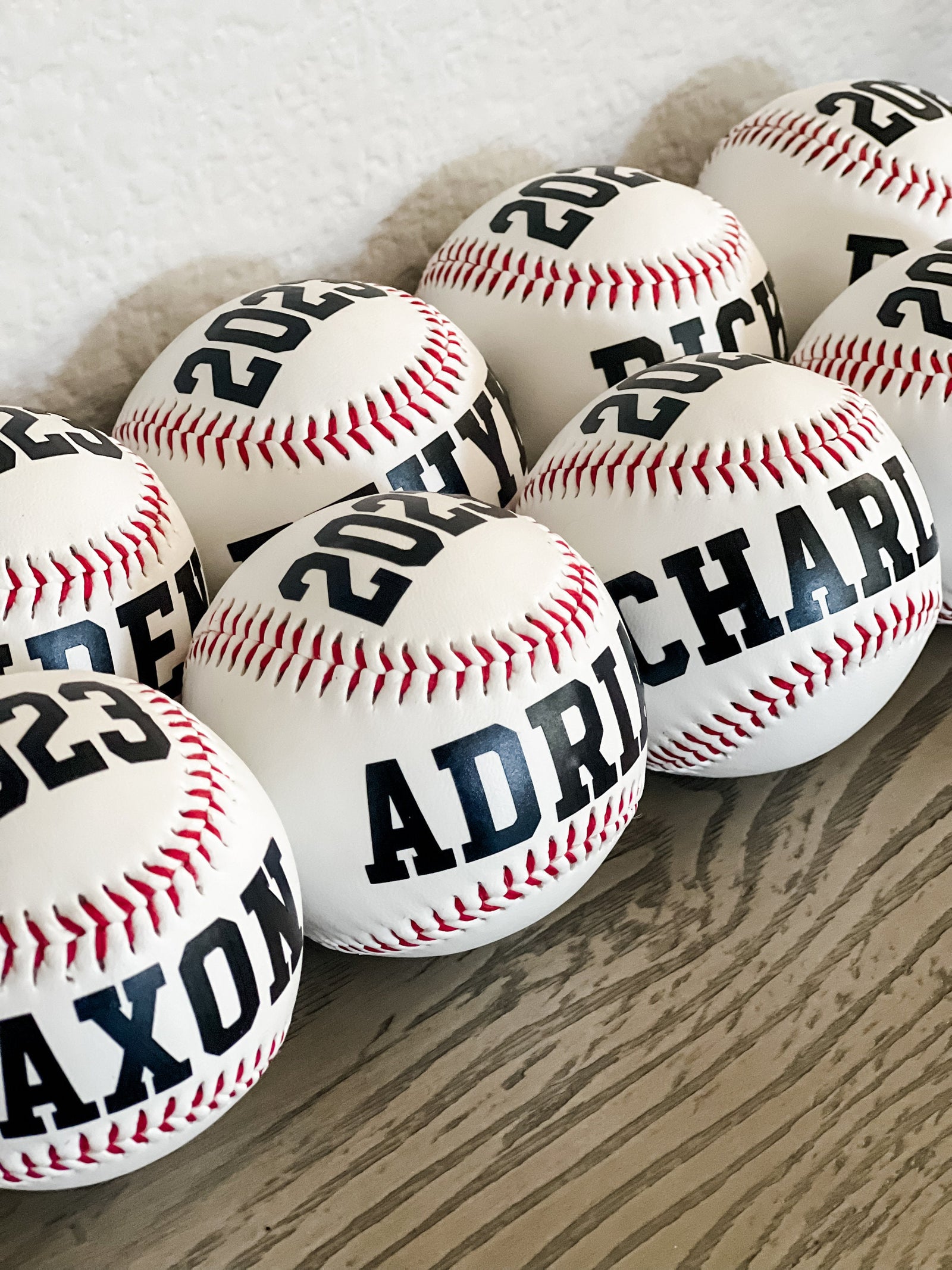 Custom Baseball with name and year - baseball gift - coach gift - personalized hard ball game baseball