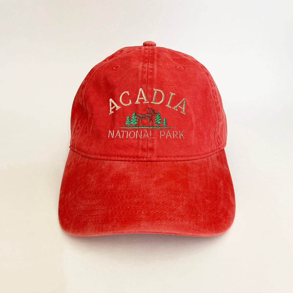 National Park Embroidered Cap Washed Cap Park Hat Travel Hat Baseball Hat Nature hat Camping Hat Road Trip Hat Mountain Hat Hiking Cap