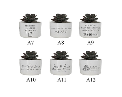 New Home, New Memories, New Beginnings, Closing Gift, Realtor Gift, Housewarming, Personalized Planter